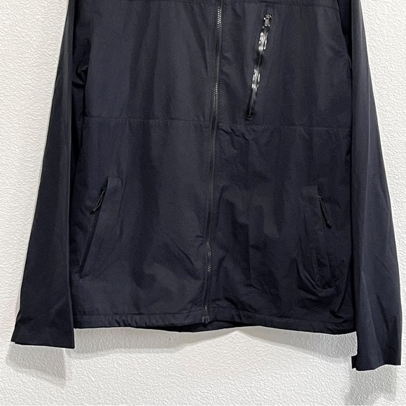 Paradox Woman Black Hood Rain Windbreaker Lightweight Winter Jacket Size L - Picture 3 of 12